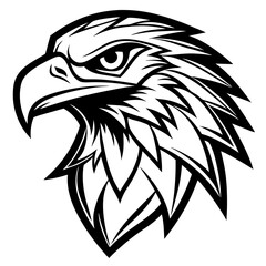 Obraz premium eagle head vector