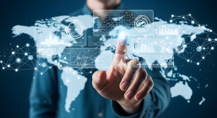 Global Data Analysis Interactive World Map Visualization and Business Intelligence