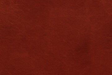 Fototapeta premium Red-brown suede leather texture with warm tone