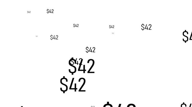 Digital fly binary code background looping animation. Futuristic user interface HUD GUI digital text number element for cyber technology concept. Complex numerical code made with numbers displayed