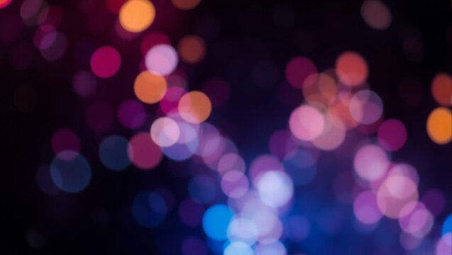 A blurry red background with many red circles - Powered by Adobe