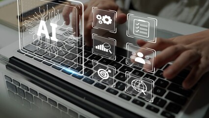 AI Assistant Brain Processor with LLM Technology, Big Data, Machine Learning, Generative AI for...