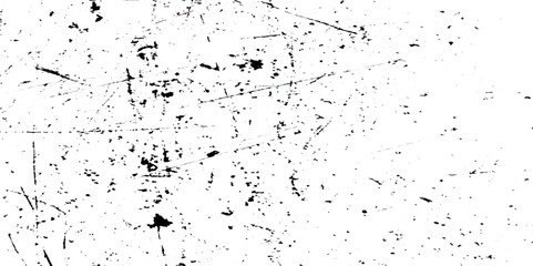 White and black sketch grunge backgrounds to create a distressed grain effect. rough urban texture vector. damaged crack and scratch dust wall texture. black splash on transparent background.