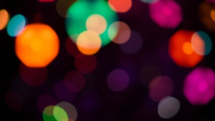 A blurry red background with many red circles