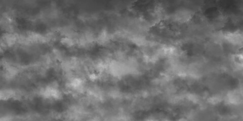 Dark Gray Cloud Texture Background. Black and White Cloud Texture. Foggy Sky Texture. Abstract Foggy Texture