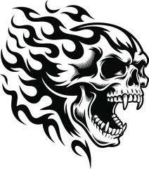 Evil Skeleton SVG Bundle, Halloween SVG