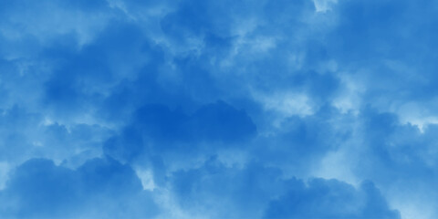 Bright Blue Cloud Texture. Soft Abstract Sky Background. Abstract Blue Fog Texture. Cloudy Blue Texture for Backgrounds