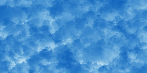Bright Blue Cloud Texture. Soft Abstract Sky Background. Abstract Blue Fog Texture. Cloudy Blue Texture for Backgrounds