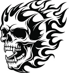 Evil Skeleton SVG Bundle, Halloween SVG