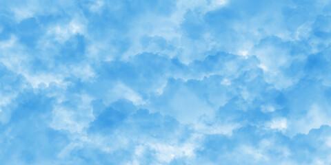 Bright Blue Cloud Texture. Soft Abstract Sky Background. Abstract Blue Fog Texture. Cloudy Blue Texture for Backgrounds