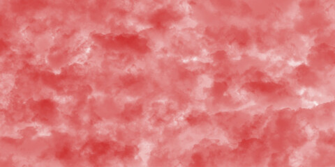 Abstract Red grunge background with clouds
