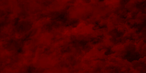 Dark Red Smoke Cloud Texture Background. Red Smoke Explosion Texture. Crimson Cloudy Fog Background