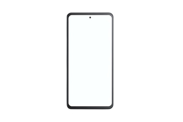 High-Quality Smartphone Screen Replacement Display for Mobile Phone  isolated on white background , cutout	