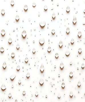 drops of water on glass
