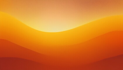 grainy gradient from orange to yellow creating an atmosphere of warmth and sunlight grainy gradients style vintage noise abstract background