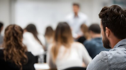 Financial literacy workshop in a classroom setting