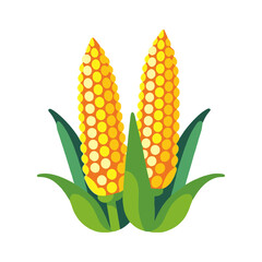 Obraz premium Corn-Image-Yellow-Corn-Ears-Fresh-Organic-Farming-Crop-Corn-Harvest-Season-Farm-Fresh-Food-Corn-Product-Healthy-Food-Farming-Corn-Picture-Corn-Kernel-Nutrition-Corn-Facts