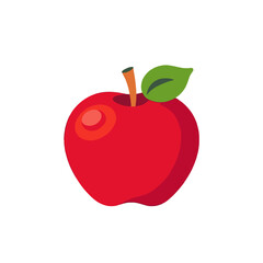 Red Apple Image-Healthy Fruit-Fresh Apple-Yummy Apple-Crisp Apple-Fruit Image-Apple Illustration-🍎-Best Fruit-School Fruit-Kids Fruit-Diet Fruit