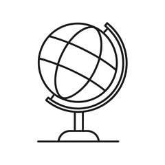 Globe on stand