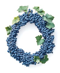 blue wreath