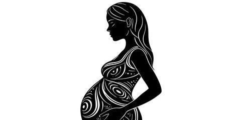 Abstract Contemporary Vector Illustration with Colorful Overlapping Organic Shapes and Minimalist Design

