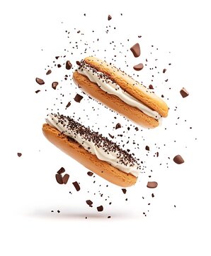 cinnamon sticks isolated on white