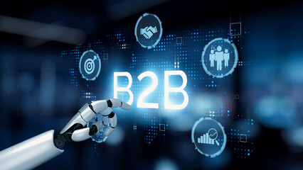 AI-driven B2B strategy revolutionizing business operations through intelligent automation, real-time communication, and market optimization. Digital tools by AI streamline B2B innovation. Kernel