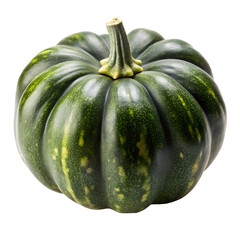Fresh Acorn Squash Isolated on White Background