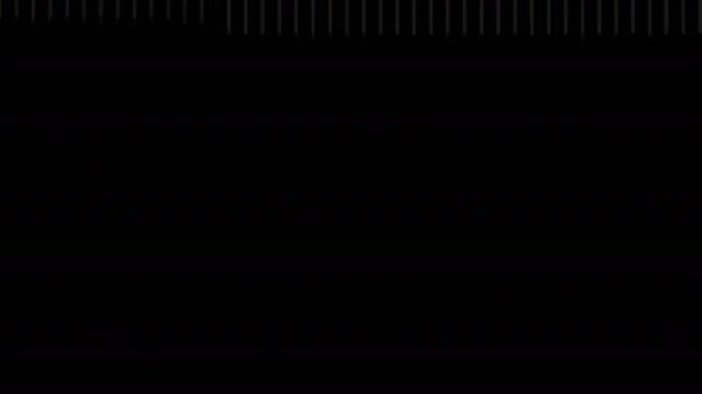 Glitch Transition with Alpha Channel, Digital TV Static Noise Overlay for Video Editing