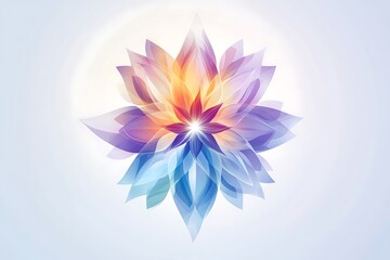 Fototapeta premium lotus flower vector illustration