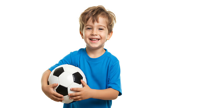 boy with soccer ball