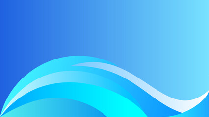 abstract blue wave background