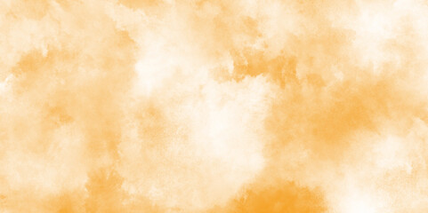 abstract orange watercolor background concept for banner, grungy section of wall ideal for soft textured on wet white paper, modern interior and design, abstract golden bokeh light celebration.