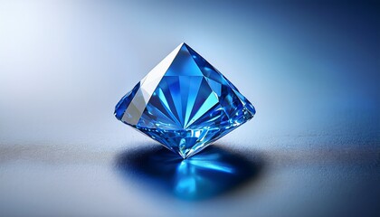 bluish diamond precious stone