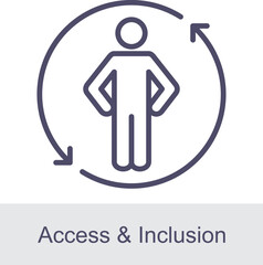 Access & Inclusion Element For Design Graphic