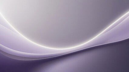 Obraz premium Abstract light purple background with curved lines and gradient effect design