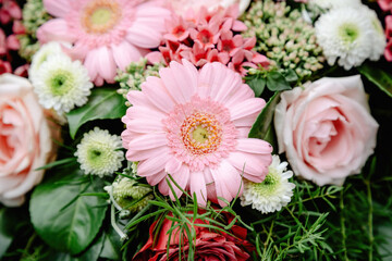 Colorful bouquet of flowers