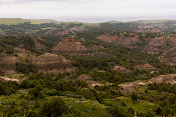 Fototapeta premium Badlands Medora ND