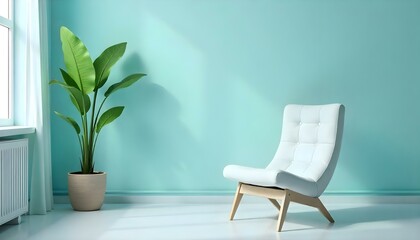 modern interior of a modern living room