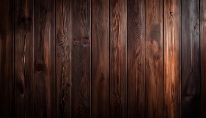 Fototapeta premium dark wood plank texture background vertical wooden slats for modern minimalist interior design