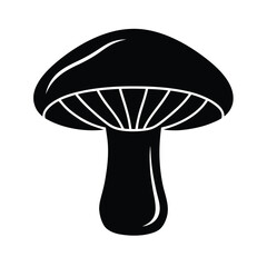 simple-oyster-mushroom-icon-include-after-on-white.eps
