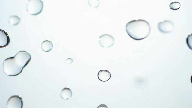 4k Ultra HD Water Droplets Seamless Loop Background Pure Clean Liquid Texture Perfect for Cosmetic Beauty Product Ads 2025 2026 New Best Download Full H D Video Footage