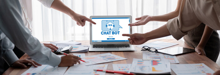 Chatbot software application for brisk online business that automatically reply to customer...