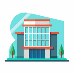 vector illustration of a building