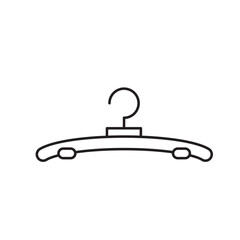 Clothes hanger icon, Rack Symbol Outline icon Transparent background
