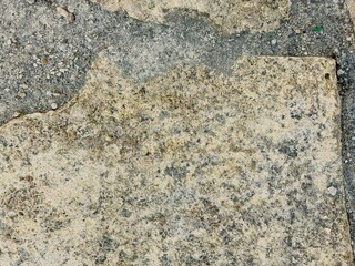 Rock sandstone brick wall.