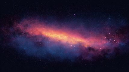 Fototapeta premium Galaxy Nebula Space Clouds and Cosmic Beauty