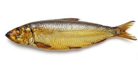 fish on white background
