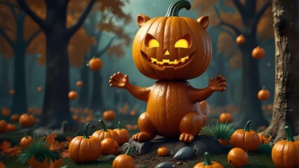 halloween pumpkin and pumpkins