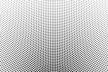 Halftone dotted pattern. Monochrome halftone dots overlay. Halftone effect. Vertical black white dots halftone grunge gradation texture. Simple graphic design elements for composition, covering